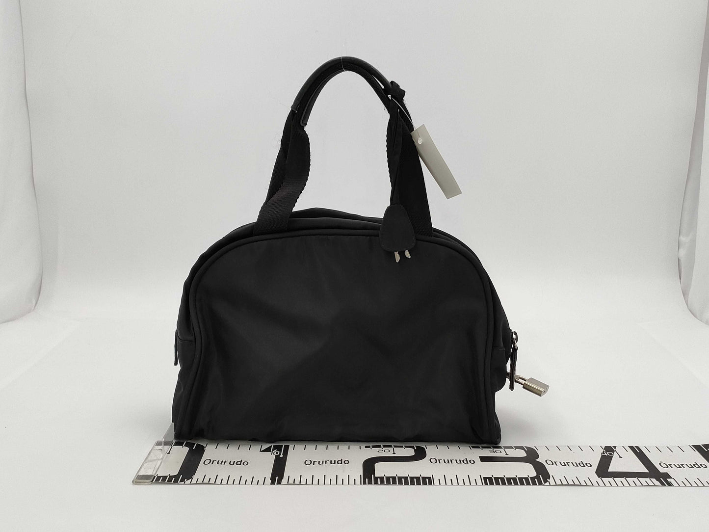 PRADA Nylon B7567 Black Handbag