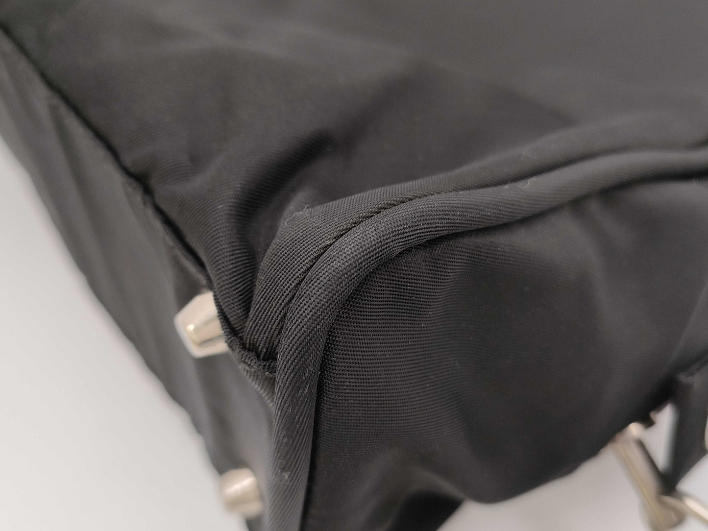 PRADA Nylon B7567 Black Handbag