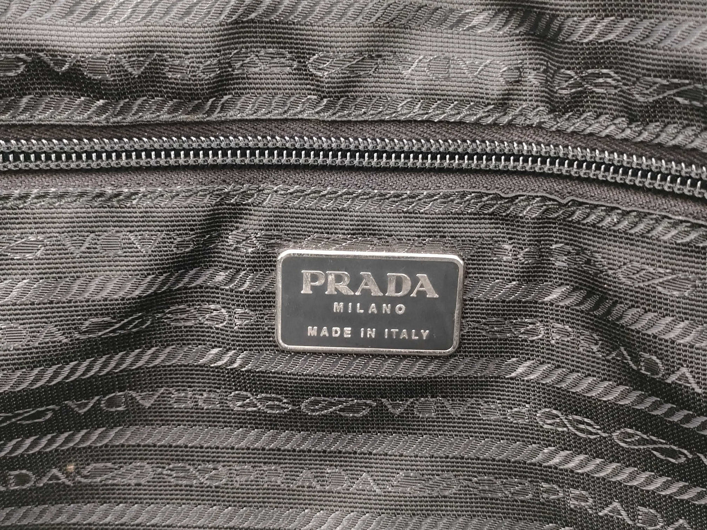 PRADA Nylon B7567 Black Handbag