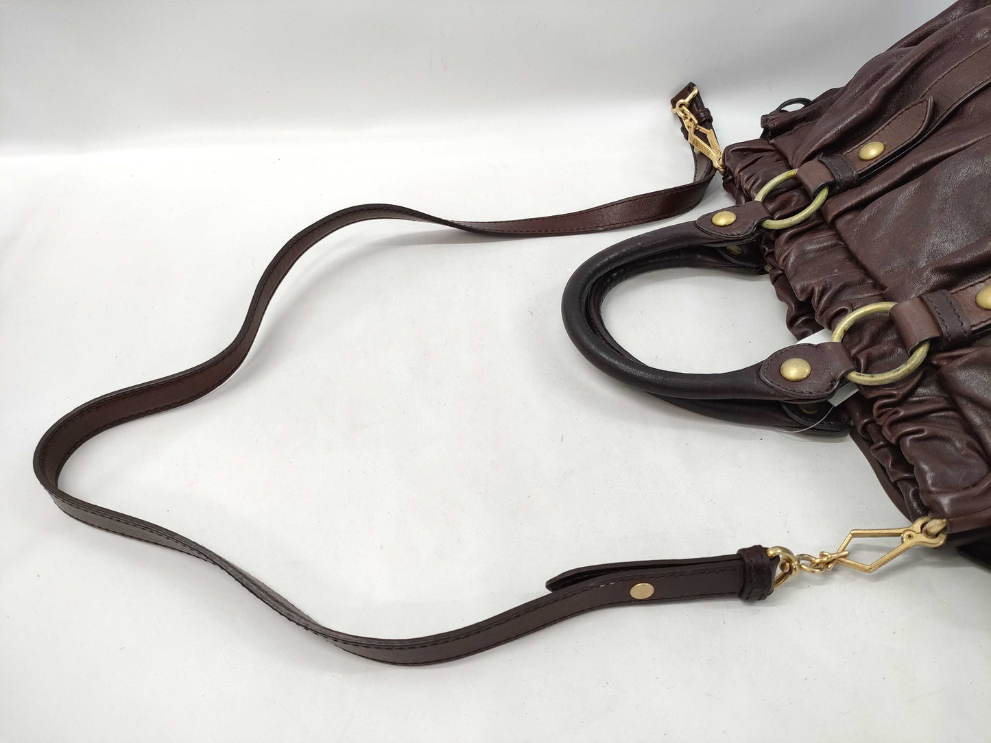 Miu Miu Leather 2-Way Handbag