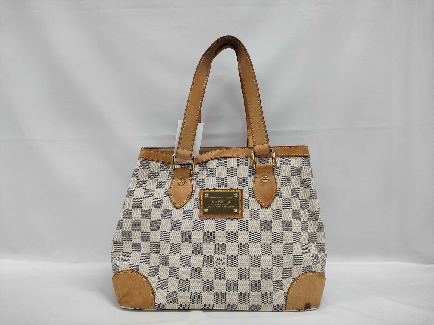 LOUIS VUITTON Damier Azur N51207 Hampstead PM Handbag
