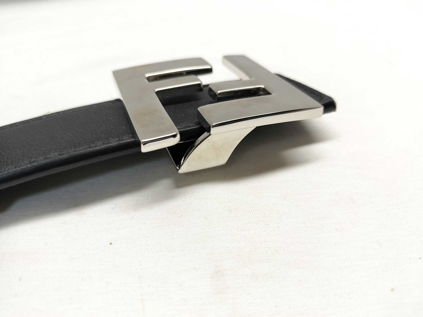 FENDI Mamma Round FF Belt Reversible Belt