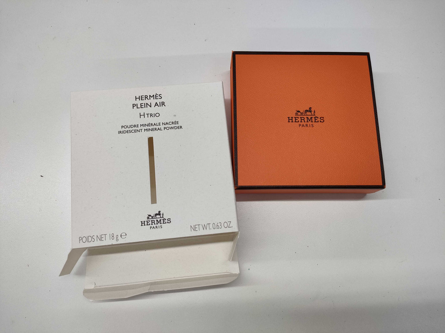 HERMES Plan Air H Trio Poudre Mineral Nacle Face Powder Other Accessories