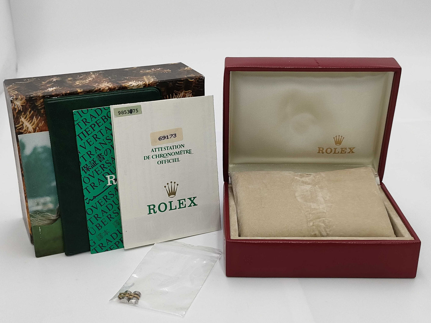 ROLEX 69173 9853075 Champagne Dial Women's Watch