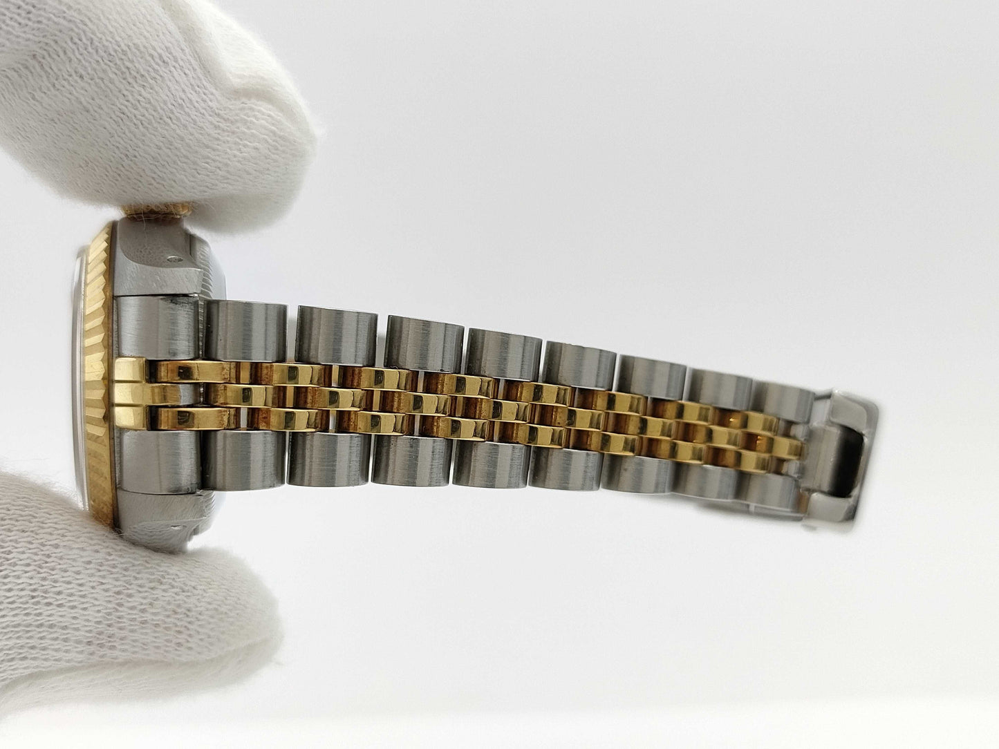 ROLEX 69173 9853075 Champagne Dial Women's Watch