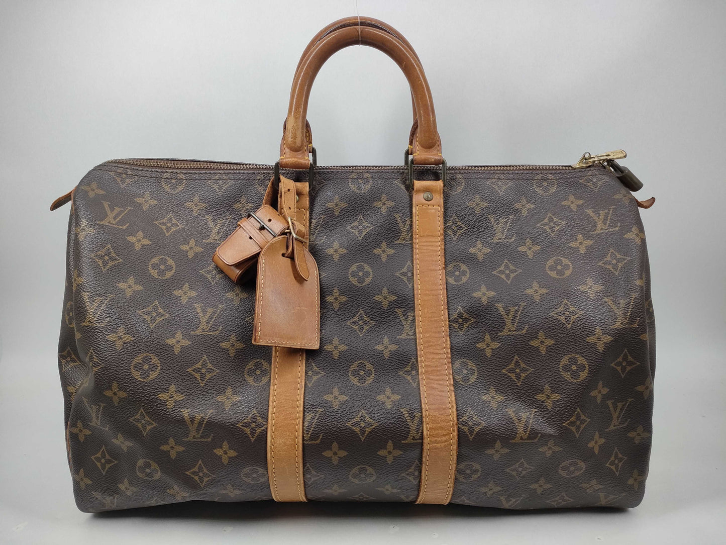 LOUIS VUITTON Monogram M41428 Keepall 45 Boston Bag