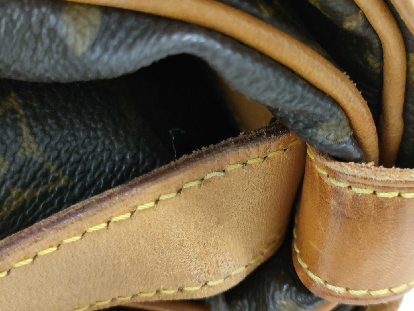 LOUIS VUITTON Monogram Saumur Shoulder Bag