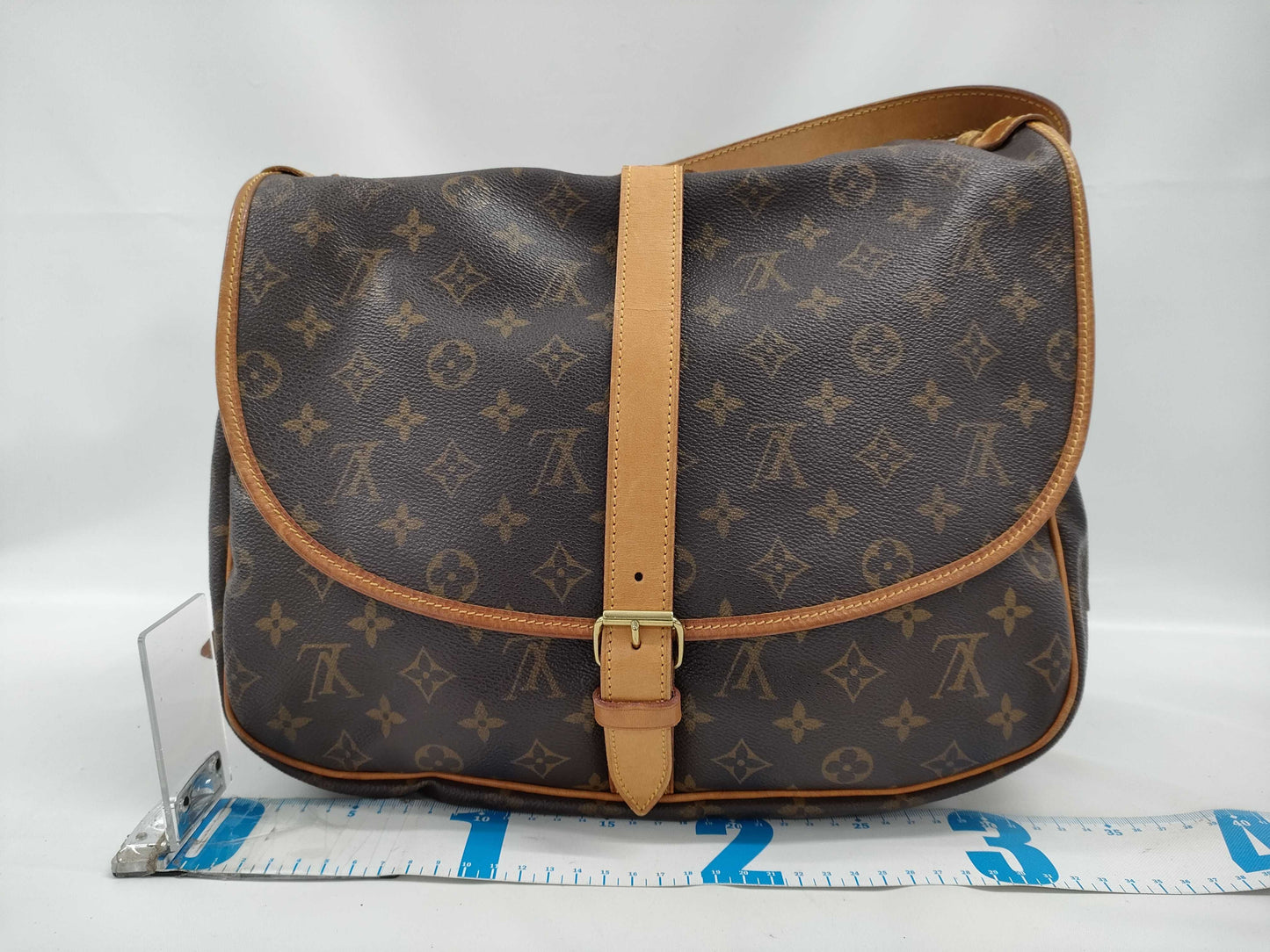 LOUIS VUITTON Monogram Saumur Shoulder Bag