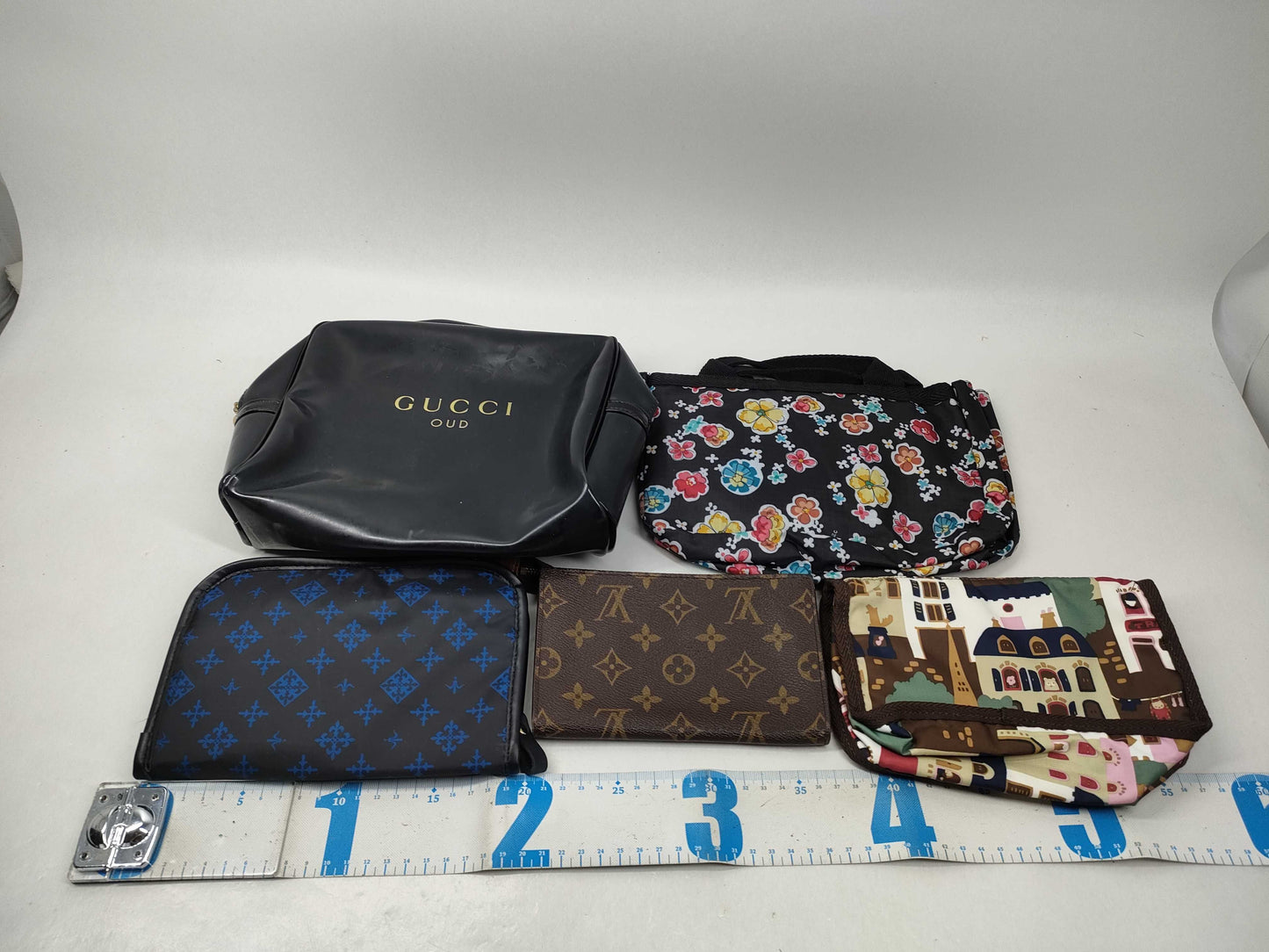 LOUIS VUITTON Monogram Pouch Set