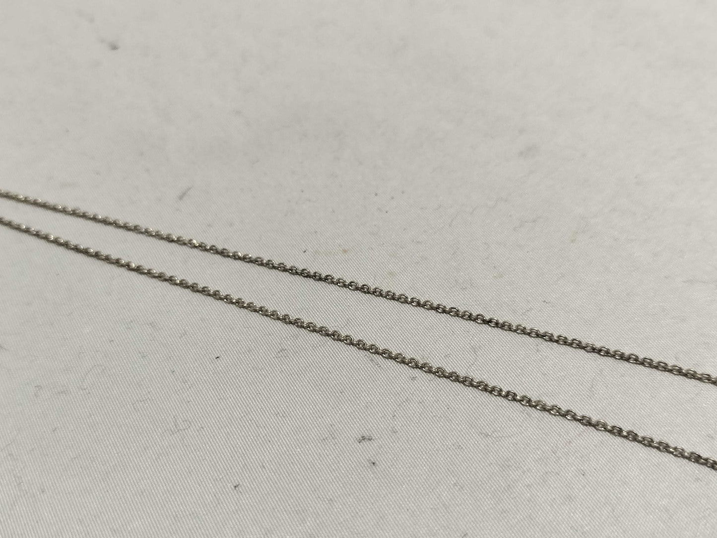 Tiffany & Co. Open Heart 925 Stamped Open Heart Necklace 2.2g Necklace