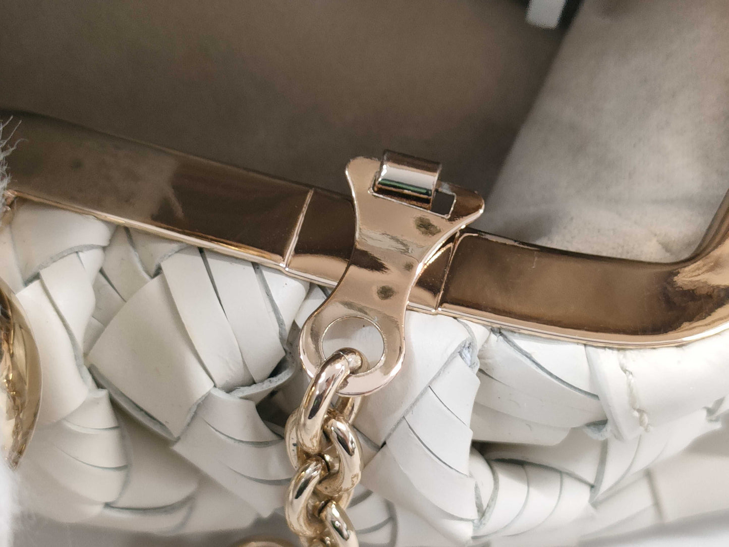 Cole Haan Chain Clasp Shoulder Bag