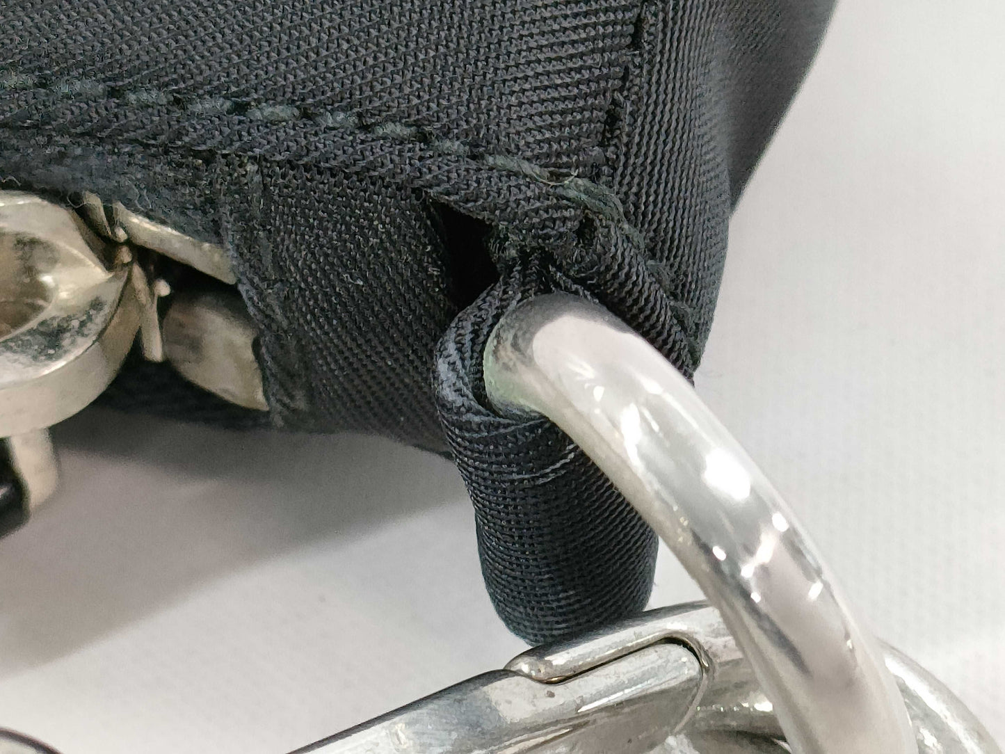 PRADA Nylon Shoulder Bag with Floral Print