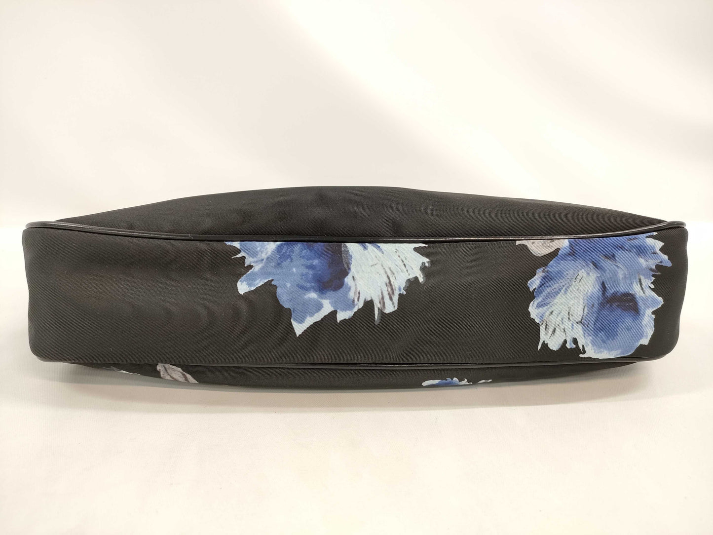 PRADA Nylon Shoulder Bag with Floral Print