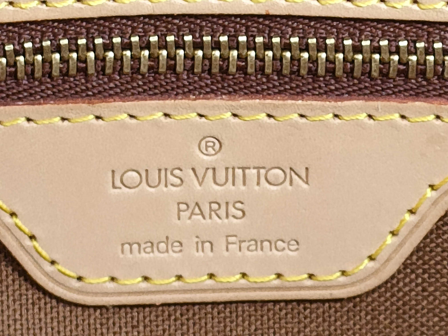 LOUIS VUITTON Monogram M51148 Cabas Piano Tote Bag