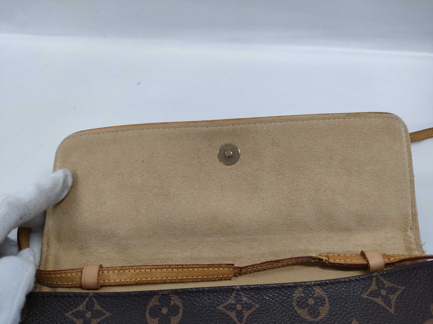 LOUIS VUITTON Monogram M51854 Pochette Twin PM Shoulder Bag