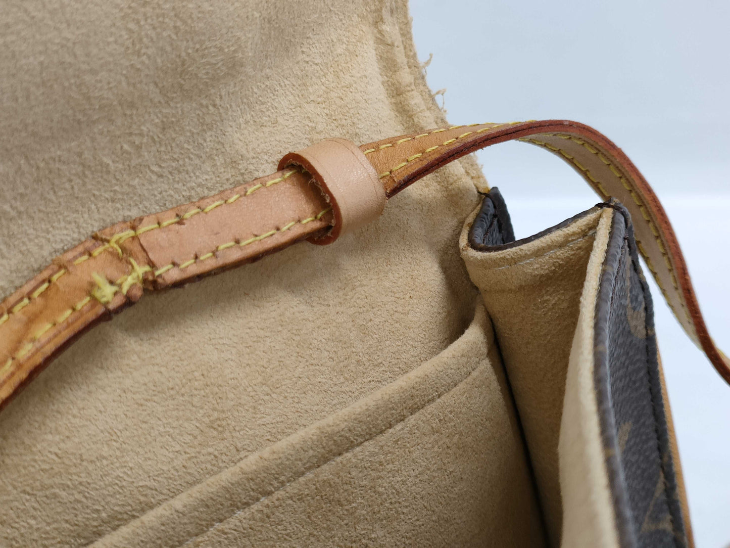 LOUIS VUITTON Monogram M51854 Pochette Twin PM Shoulder Bag