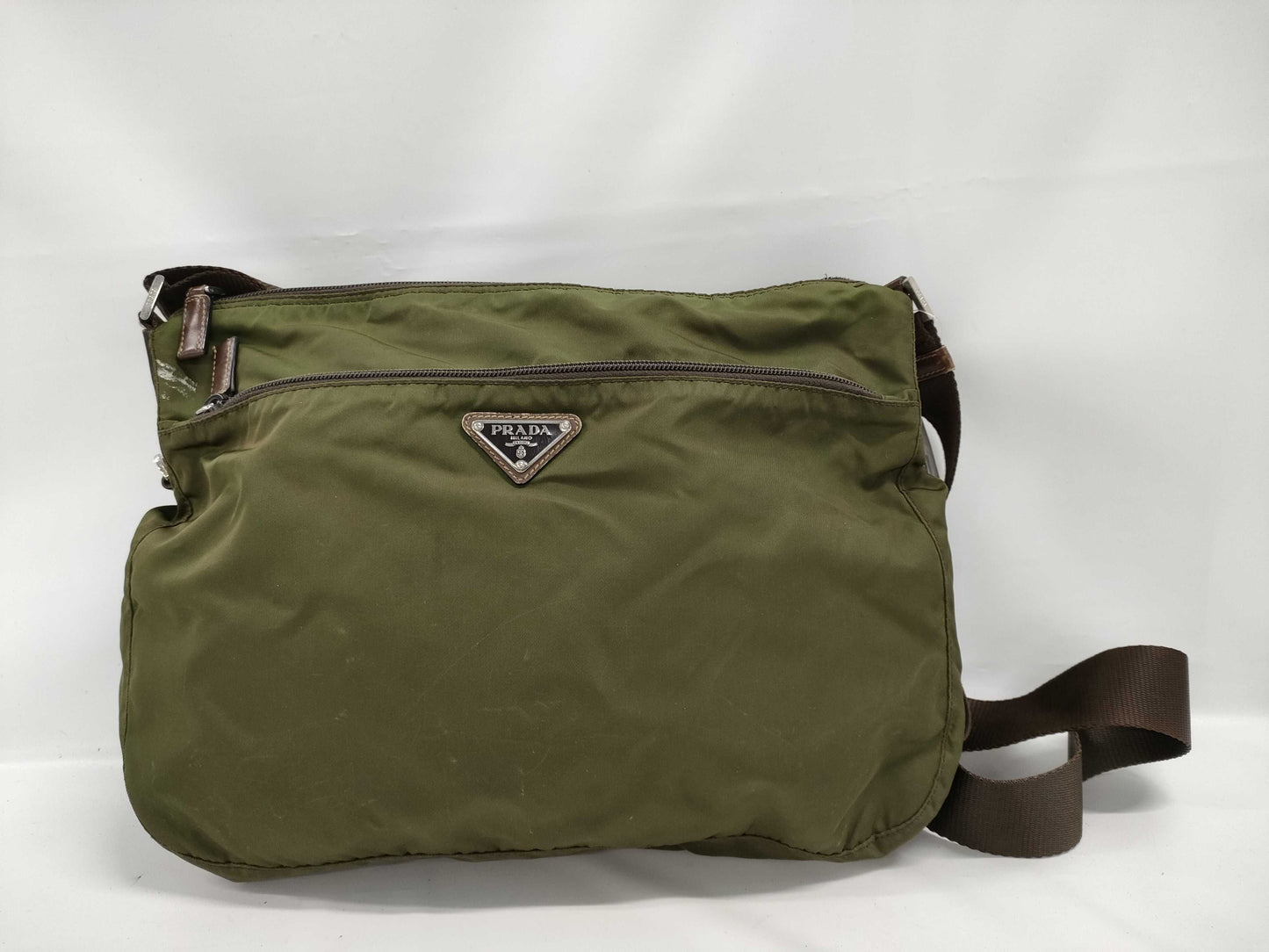 PRADA nylon shoulder bag