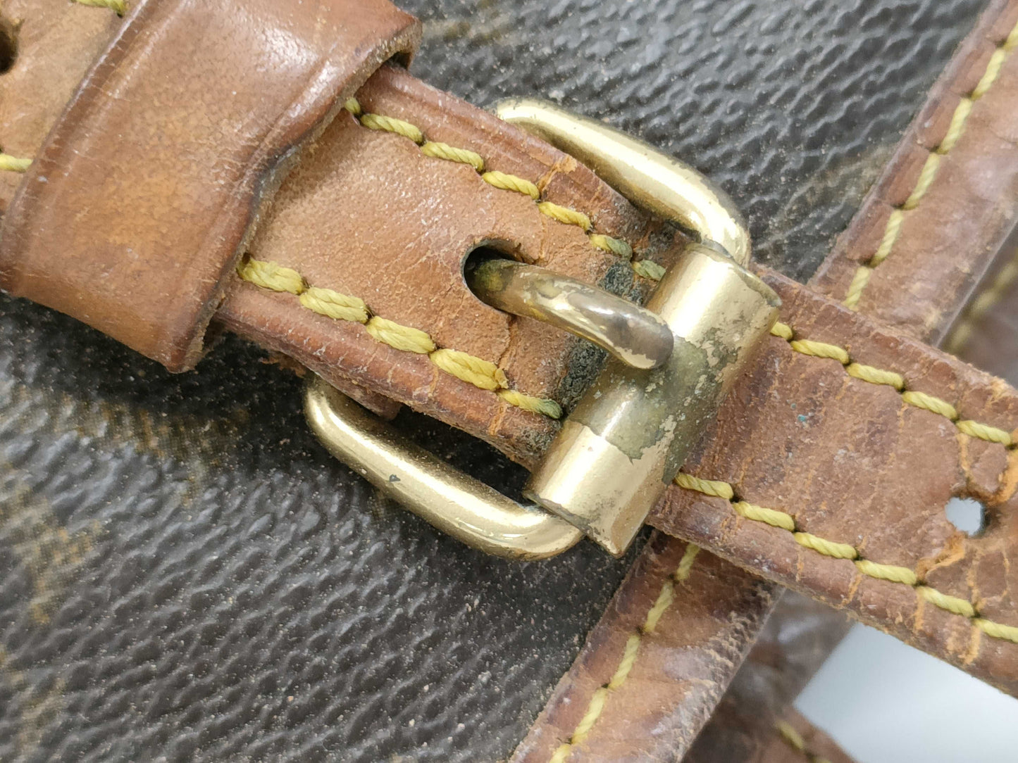LOUIS VUITTON Monogram Bucket Tote Bag