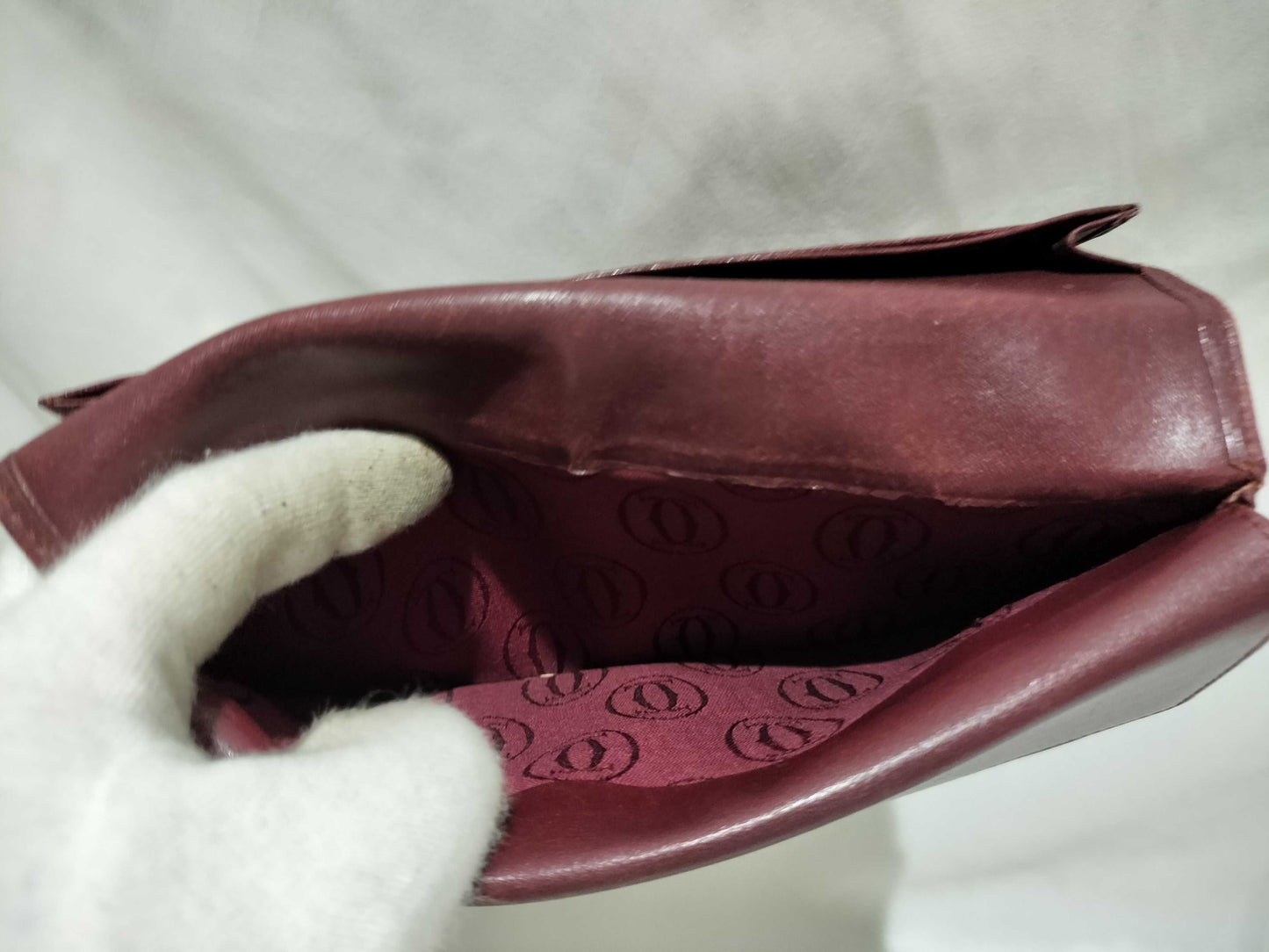 Cartier Must Must Line Bordeaux Long Wallet