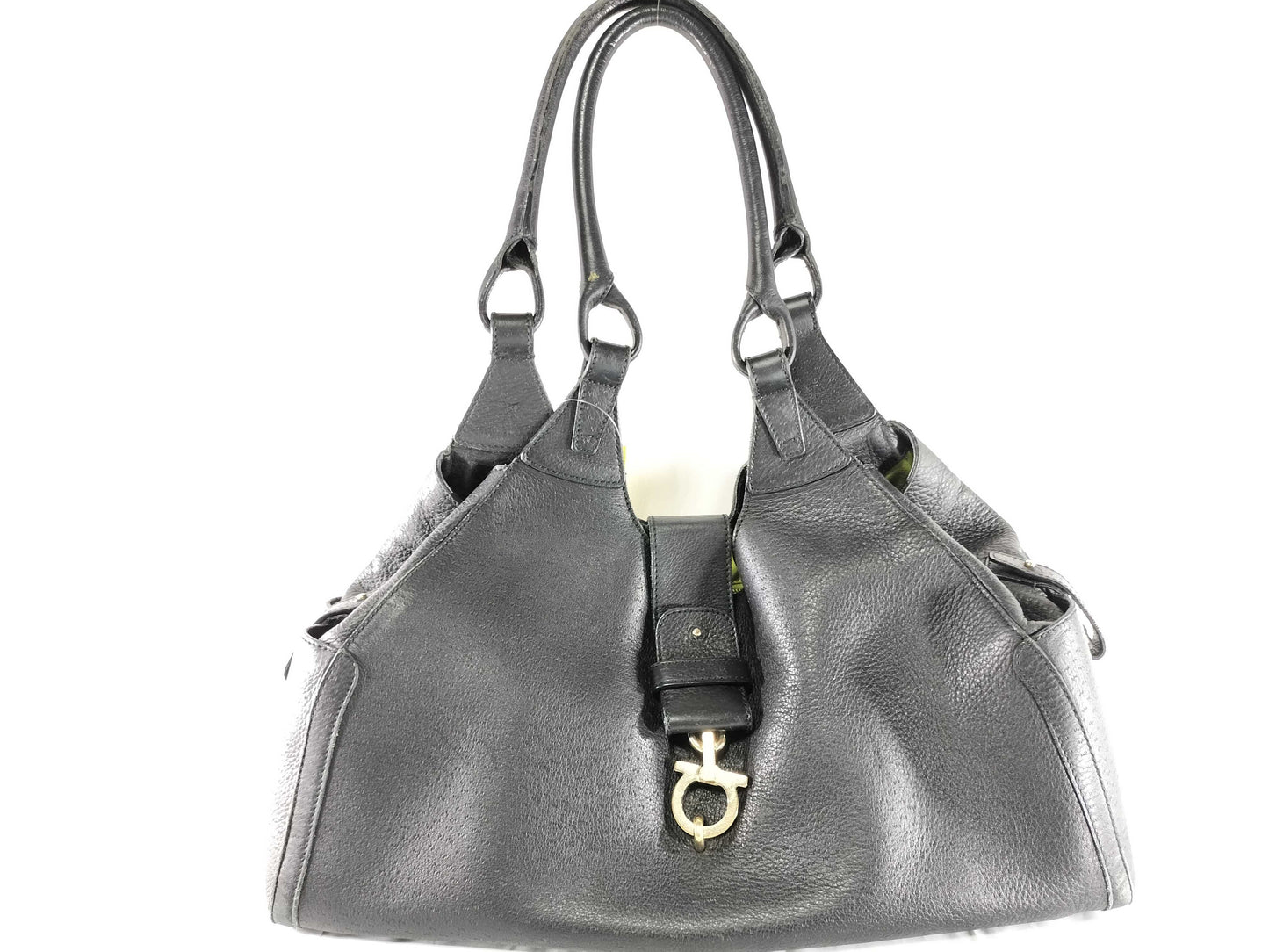 Salvatore Ferragamo Leather Tote DH-21 5385 Tote Bag