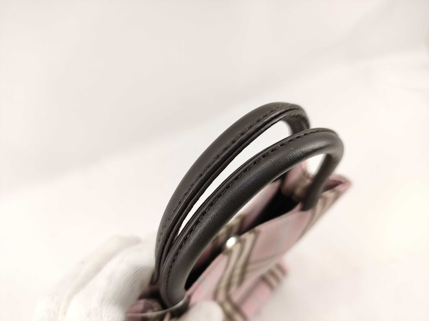BURBERRY Check Mini Handbag Handbag