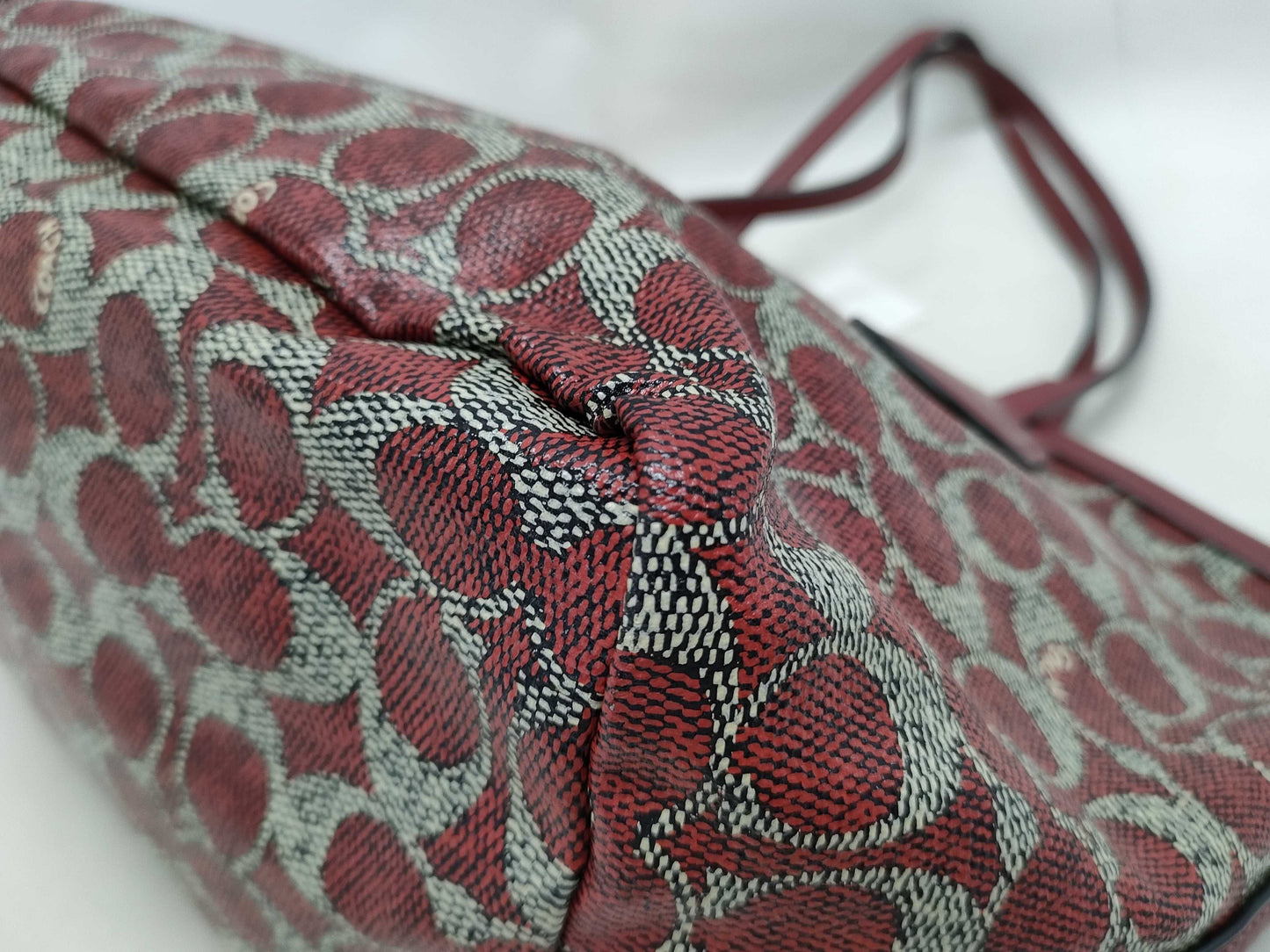 COACH Signature Hand Tote Bag