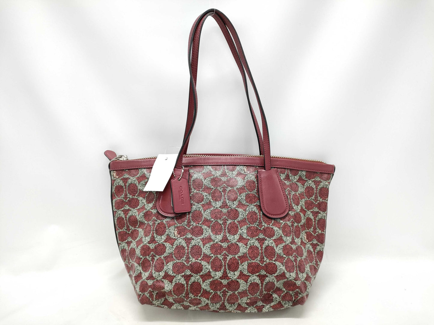COACH Signature Hand Tote Bag