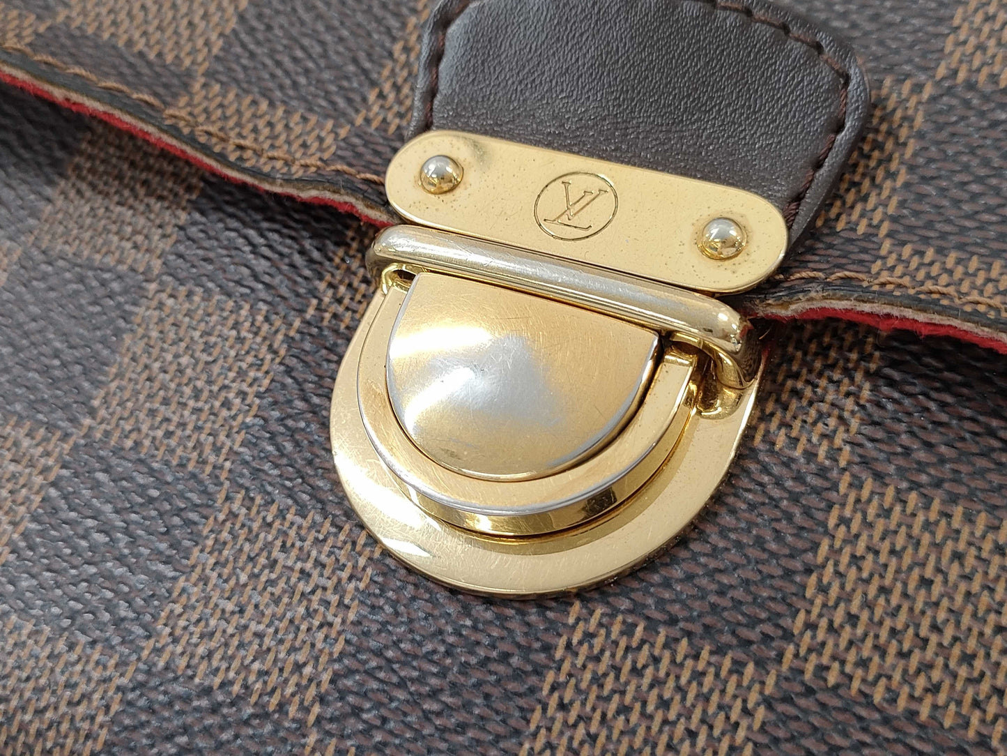 LOUIS VUITTON Damier N60007 Ravello PM Shoulder Bag