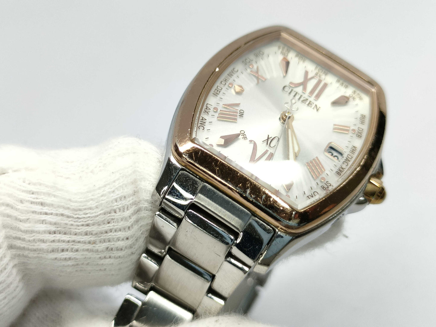 CITIZEN xC Happy Flight Eco-Drive Radio-Controlled Watch EC1104-55A Women's Watch