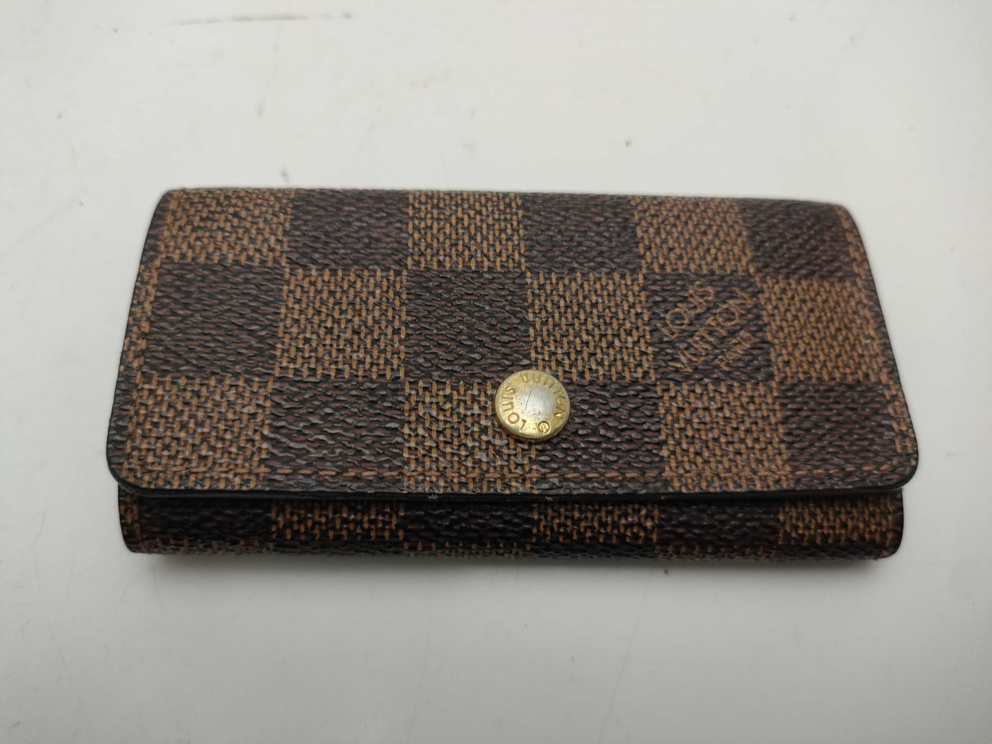 LOUIS VUITTON Damier 4-ring key case Key case/key holder
