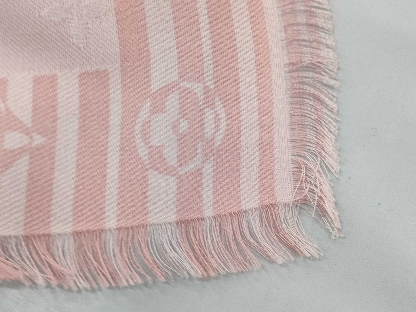 LOUIS VUITTON Monogram Large Stole Pink Other Accessories