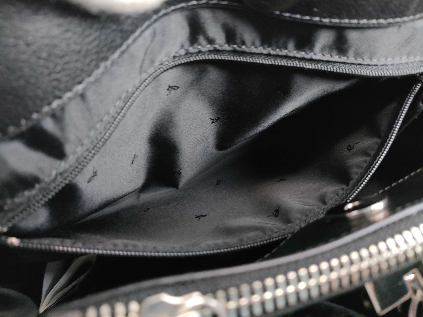 agnes b. Leather 2-Way Handbag