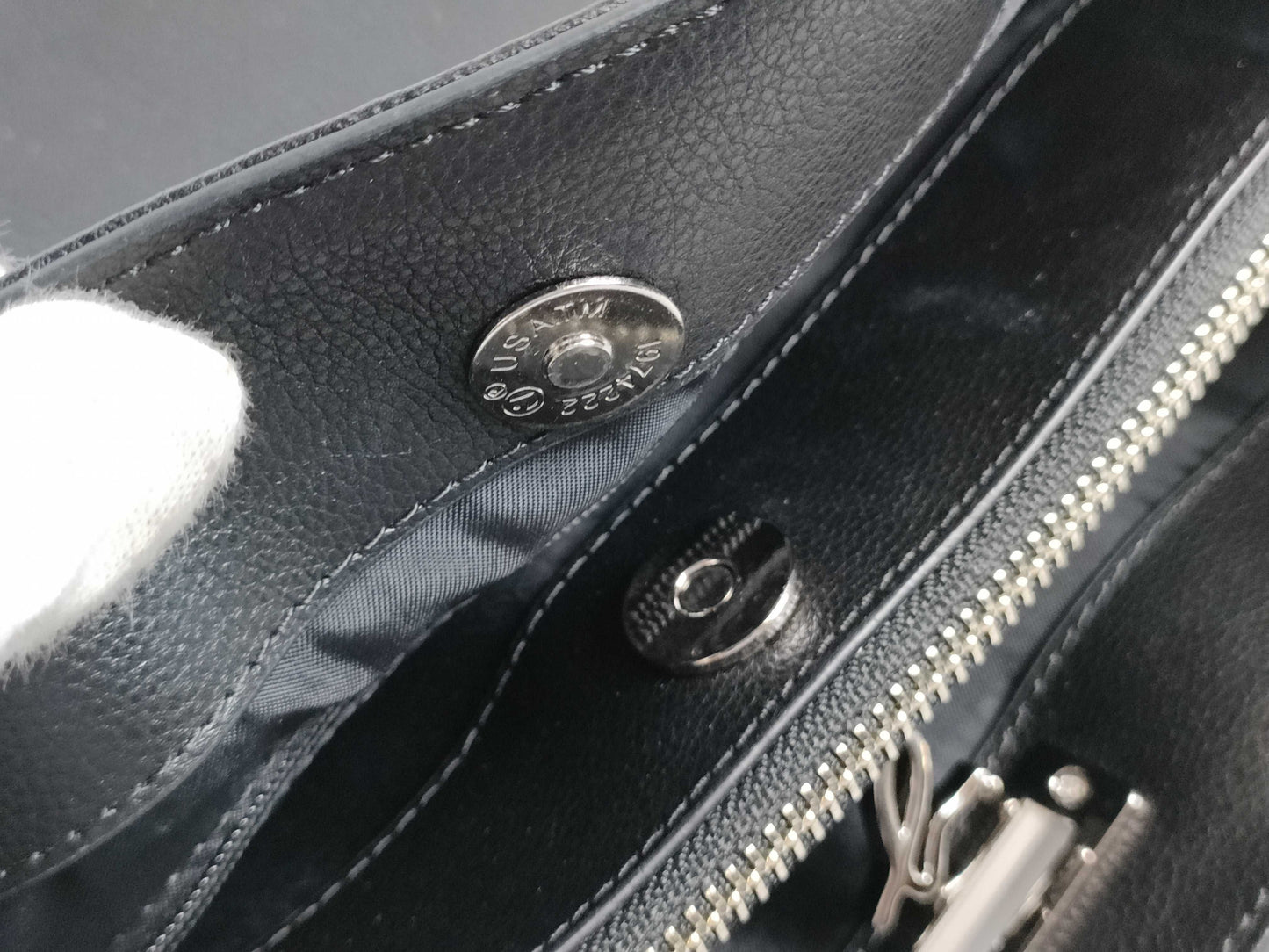 agnes b. Leather 2-Way Handbag