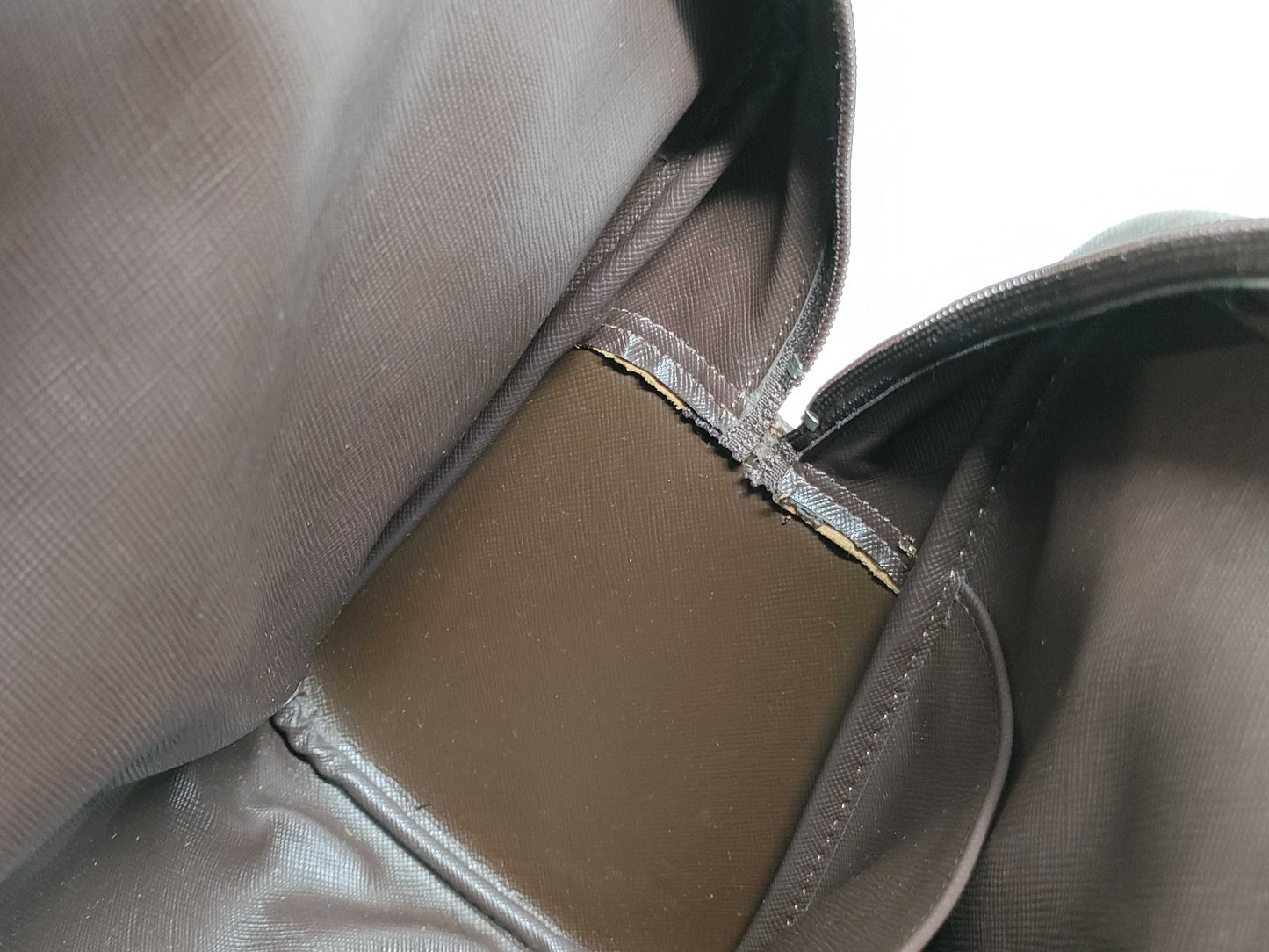 BURBERRY Check Handbag/Stained Handbag