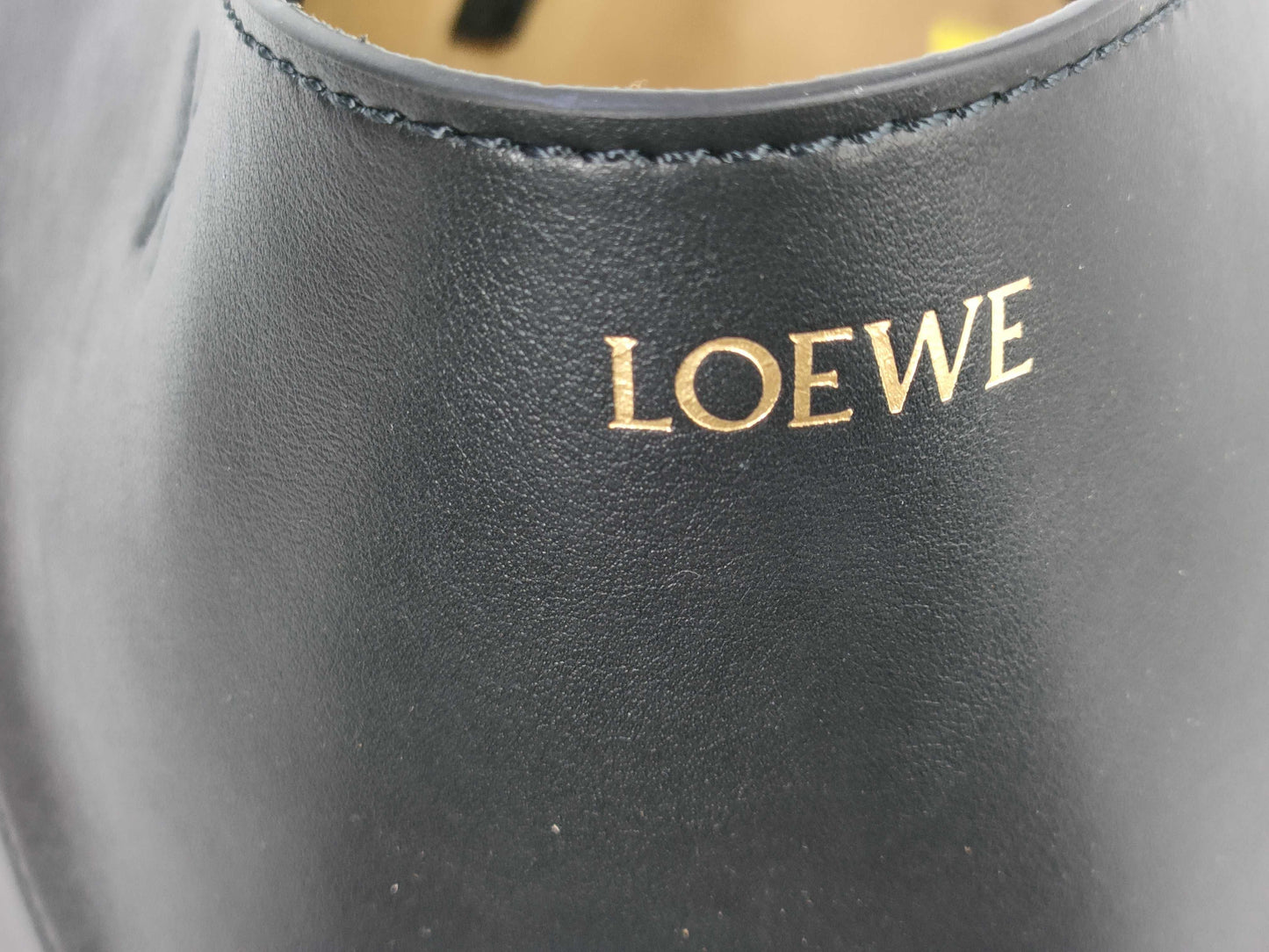 LOEWE Puzzlefold/Tote/Black/Large Tote Bag