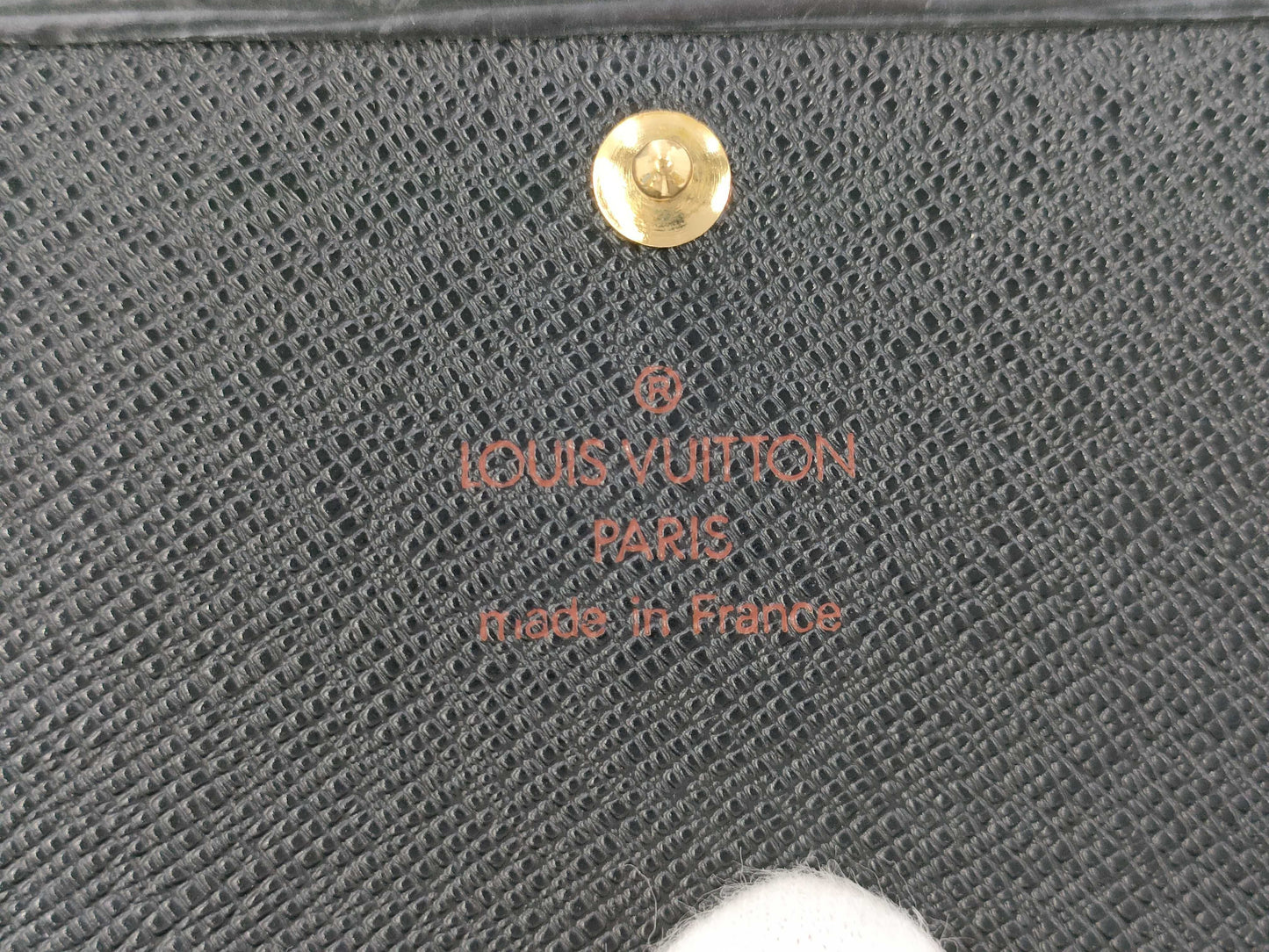 LOUIS VUITTON Epi L-shaped wallet