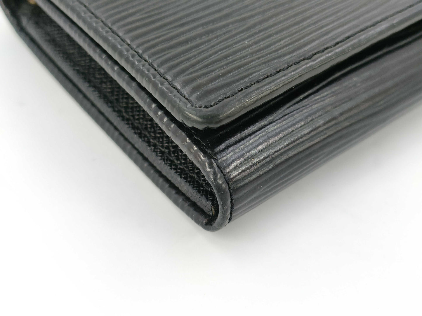 LOUIS VUITTON Epi L-shaped wallet