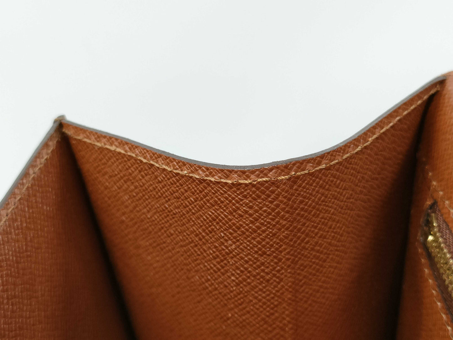 LOUIS VUITTON Monogram Porte-Document Bandouliere Handbag with Deteriorated Pockets