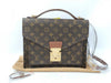 LOUIS VUITTON Monogram Porte-Document Bandouliere Handbag with Deteriorated Pockets