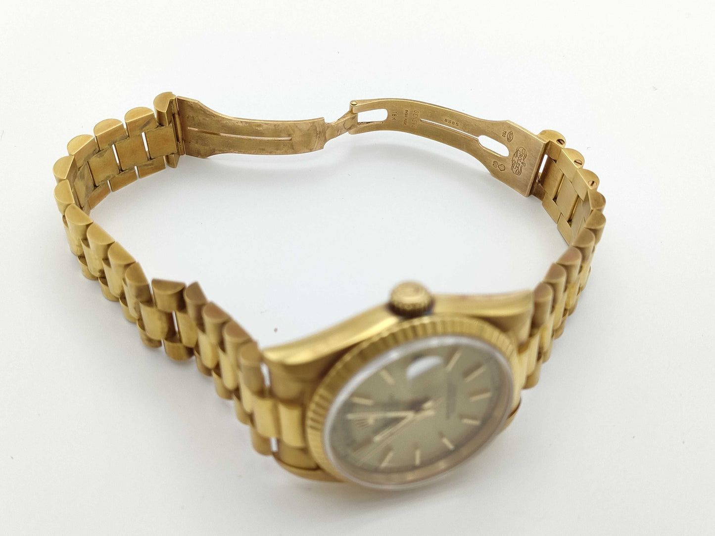 ROLEX 18238 W810869 Champagne Dial Boys' Watch