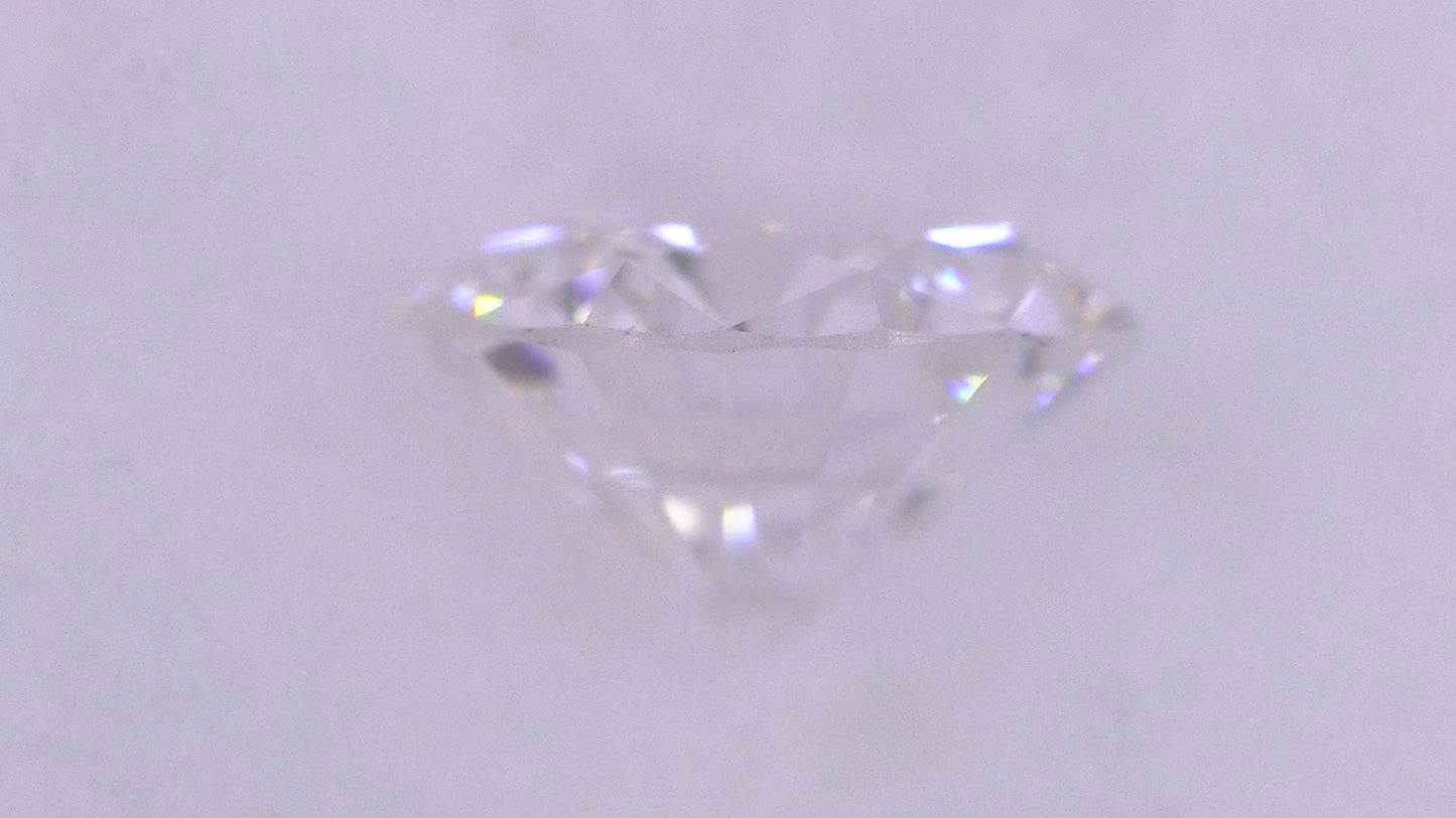 0.252ct D VVS-1 VERY GOOD/VG/GD NONE NATURAL 4.09-4.16X2.44mm Diamond Loose