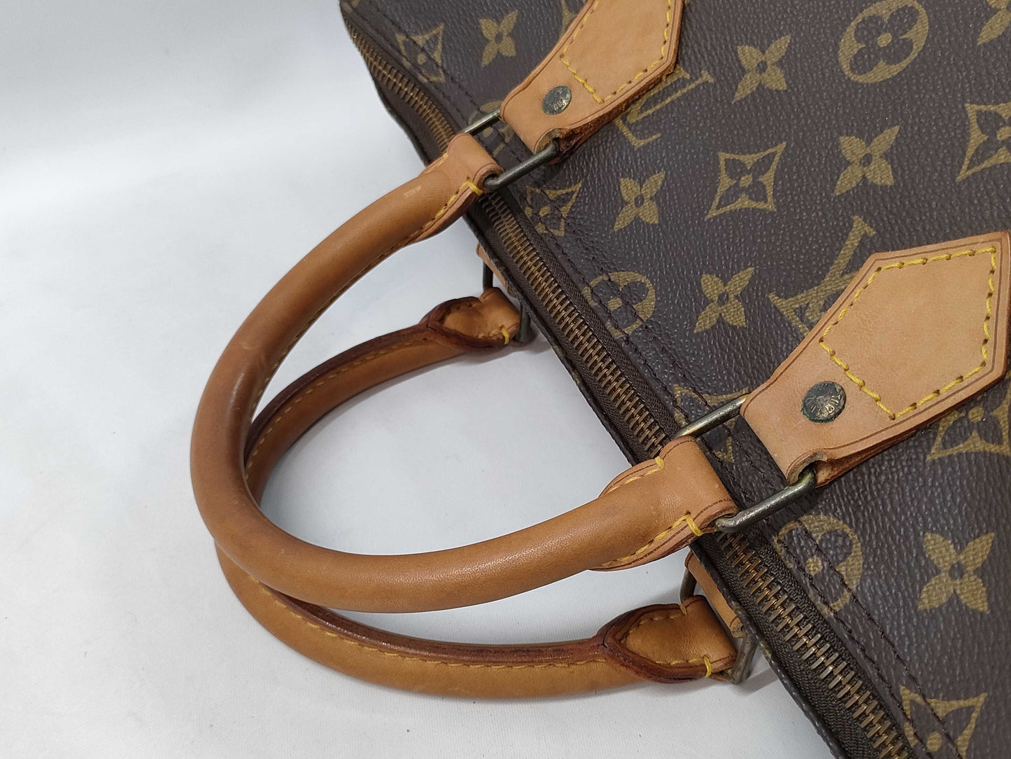 LOUIS VUITTON Monogram Speedy 35 Boston Bag
