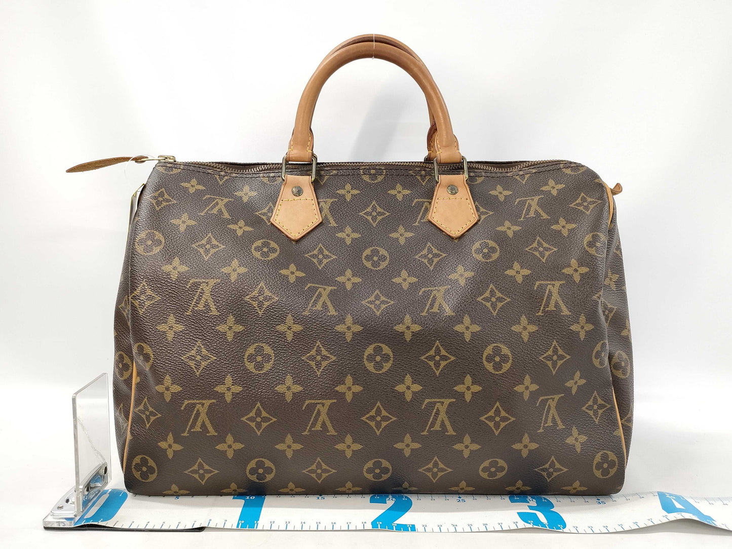 LOUIS VUITTON Monogram Speedy 35 Boston Bag