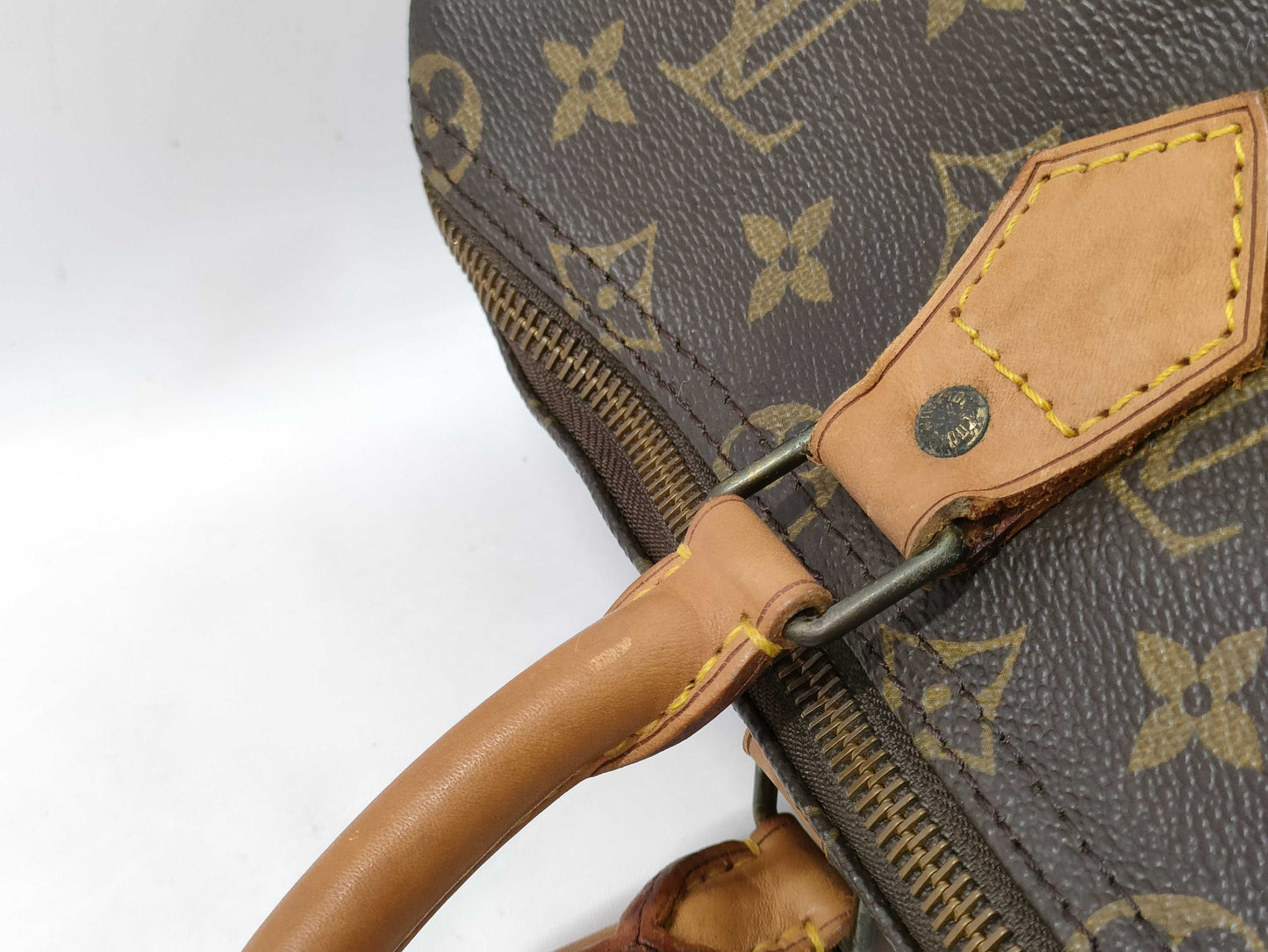LOUIS VUITTON Monogram Speedy 35 Boston Bag