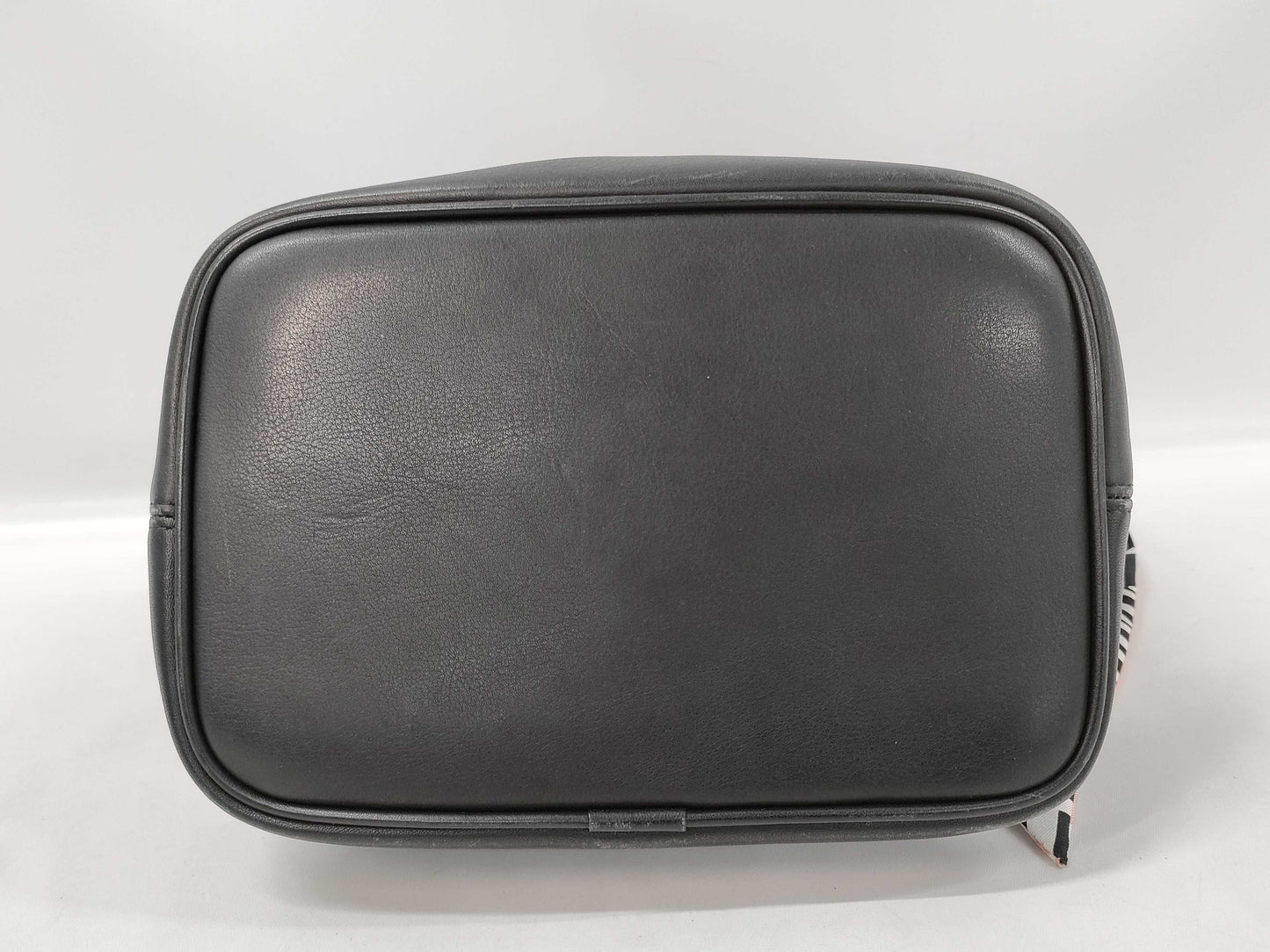 COACH Leather Shoulder Bag with Scarf