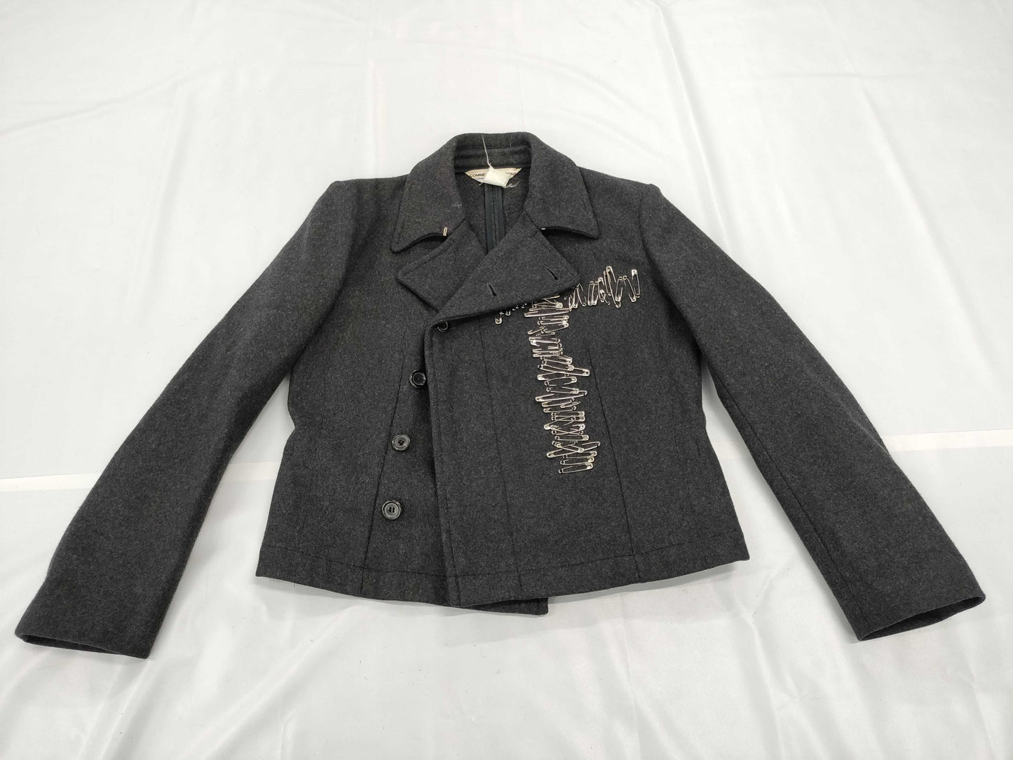 COMME des GARCONS Safety Pin Cloth Wool Jacket