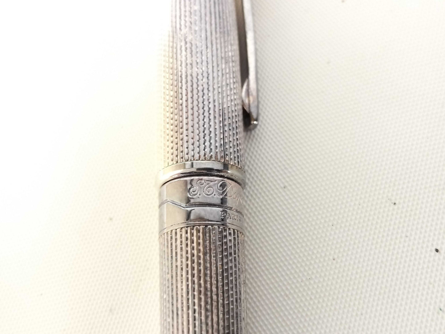 S. T. Dupont Silver Ballpoint Pen