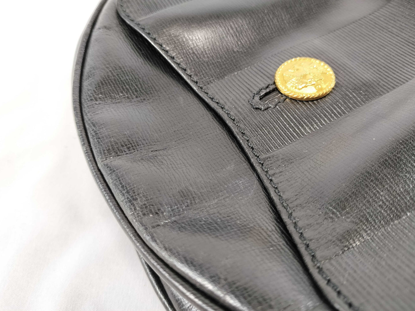 FENDI Pecan Pattern Black/Shoulder Bag