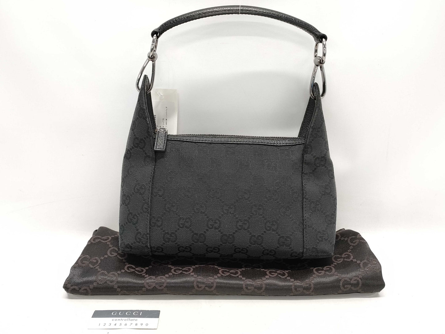 GUCCI GG Canvas Handbag 113024 BK Handbag