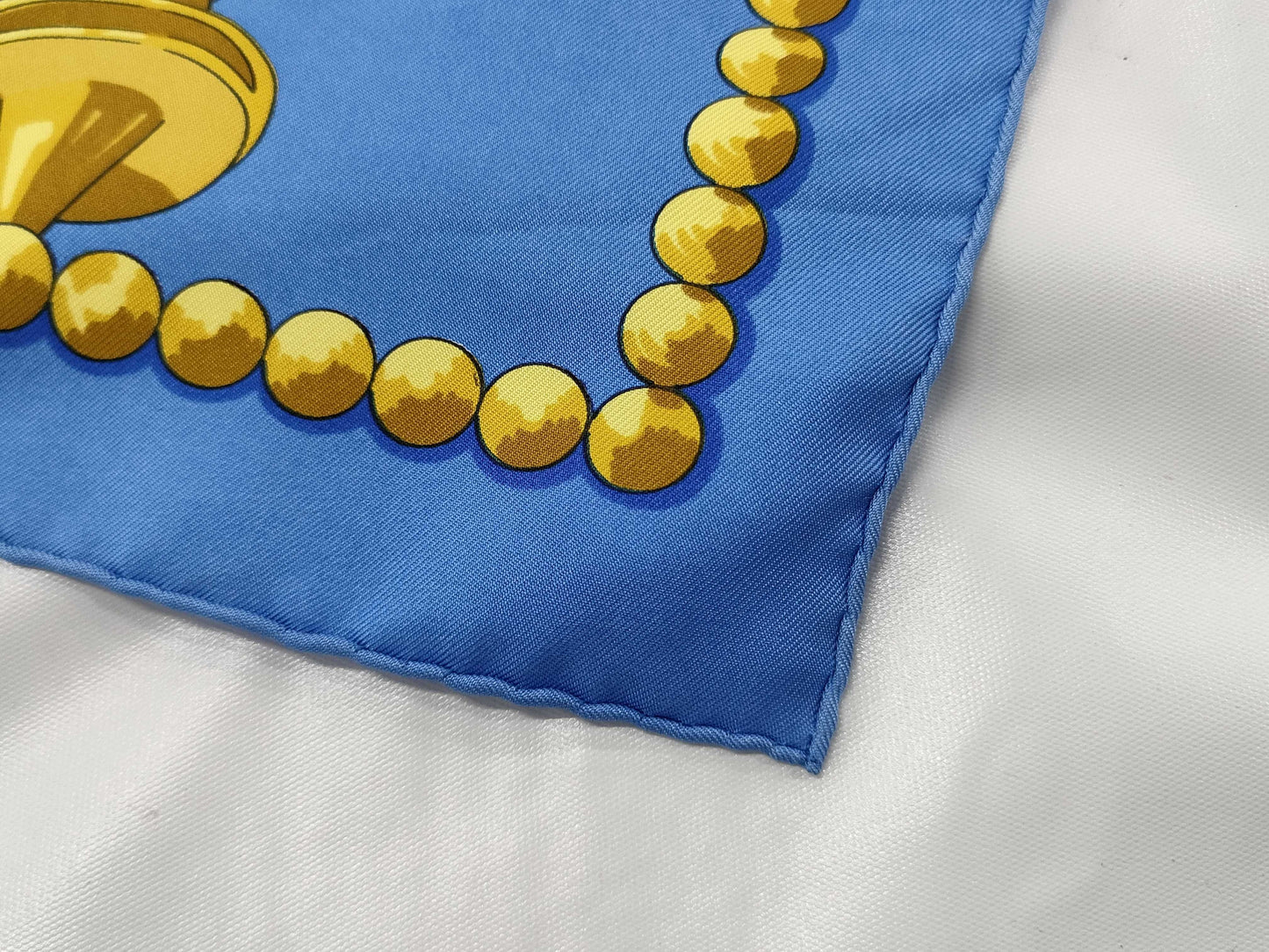HERMES Carre 90 Cuillers Dafrique African Spoon Scarf